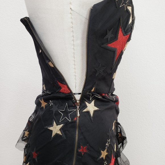 kalmanovich Designer Evening Dress Worn by Celebrities Off The Shoulder Small - Picture 9 of 10